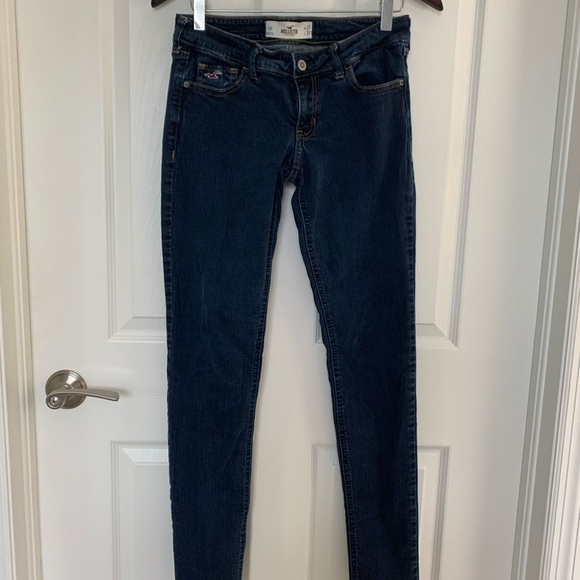Hollister Dark Blue Skinny Jeans - 5R - Picture 2 of 8